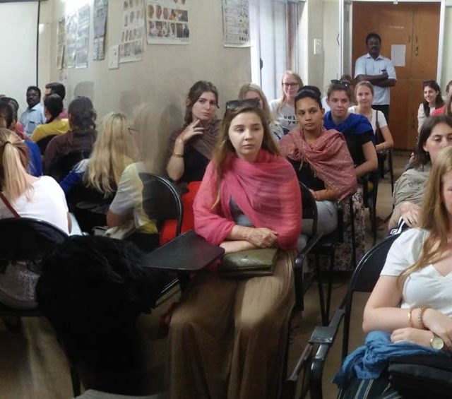 Students of Belgium visited GVN HOSPITAL